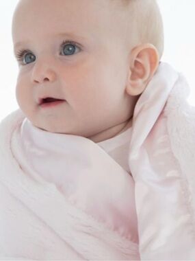 Little Giraffe Luxury Powder Plush Luxe Baby Blankets 2 Medium/Large & 3 Small